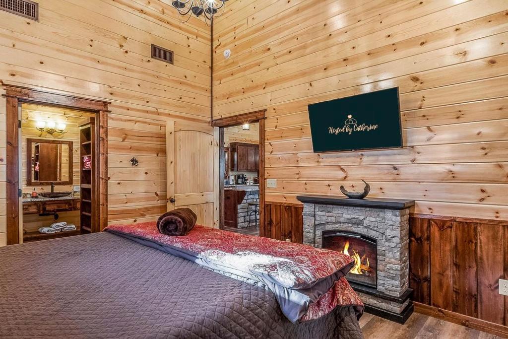 Large Luxury 2Br Cabin W Hot Tub Double Trouble Was Designed For Fun Comfort And Memories Minutes From Buzzling Hochatown And Beautiful Beaver Bend State Park Брокен-Боу Экстерьер фото
